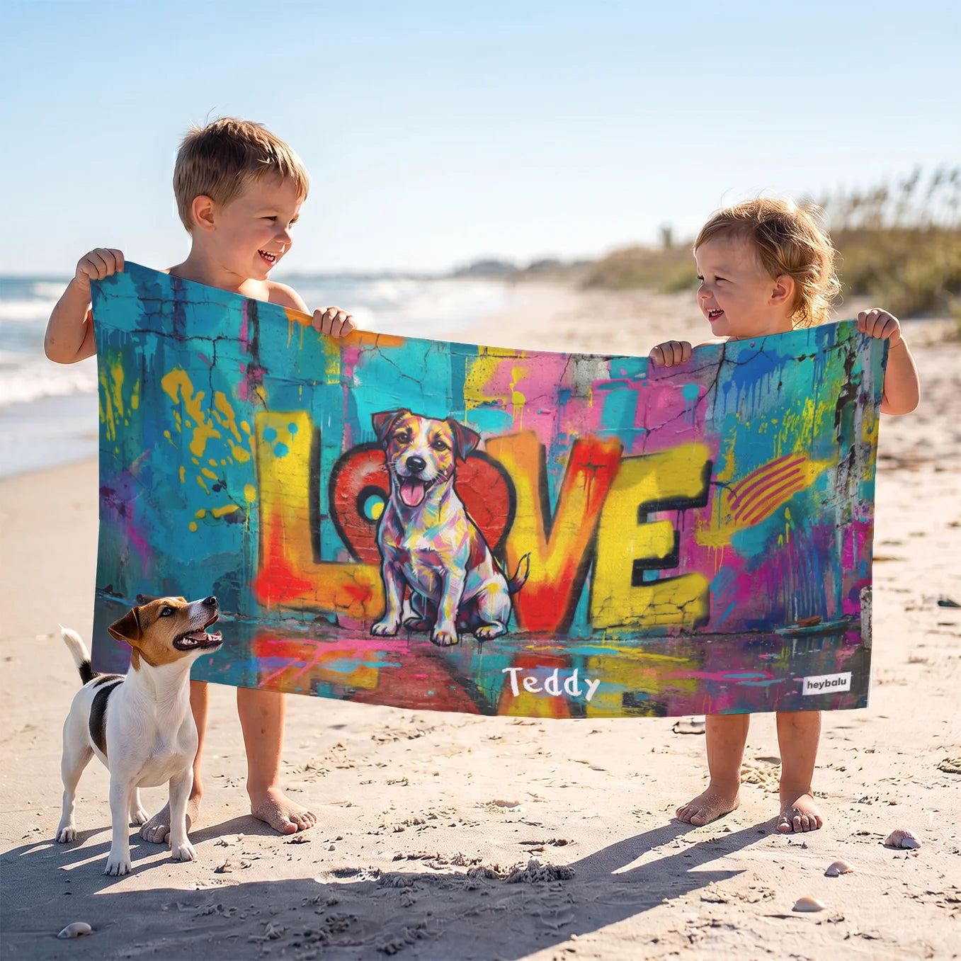 Personalized Towel "Love"