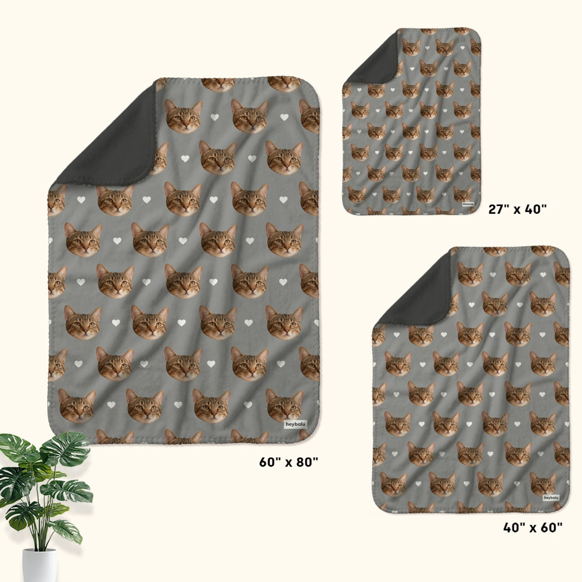 Personalized Blanket "Cat Photo"