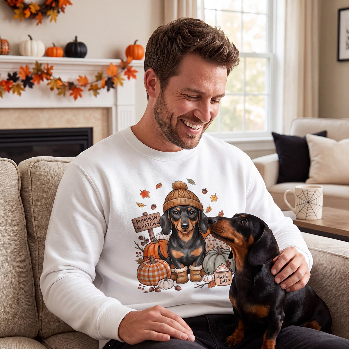 Personalized Sweater "Pet Pumpkin Patch"