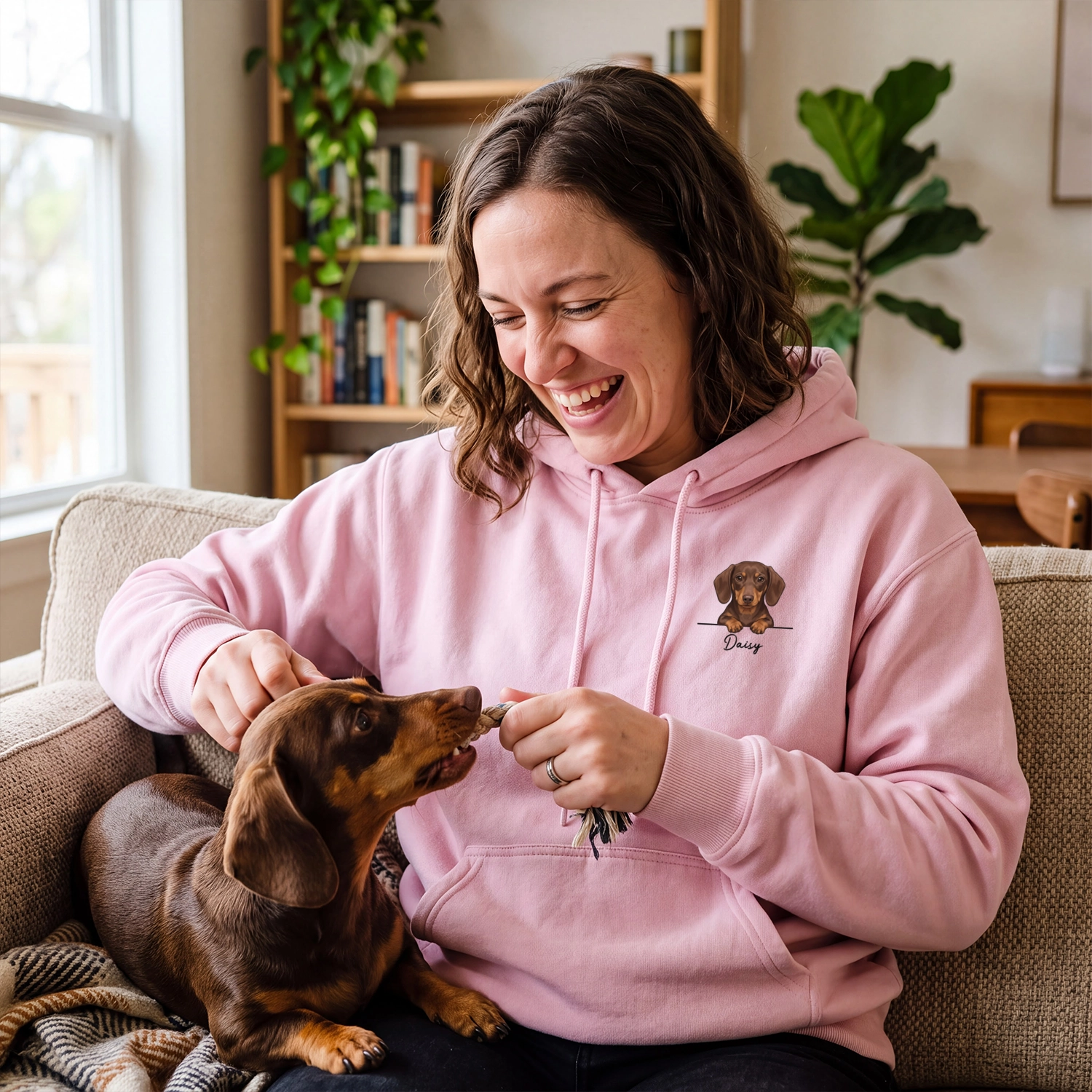 Personalized Hoodie "Cartoon Dog"