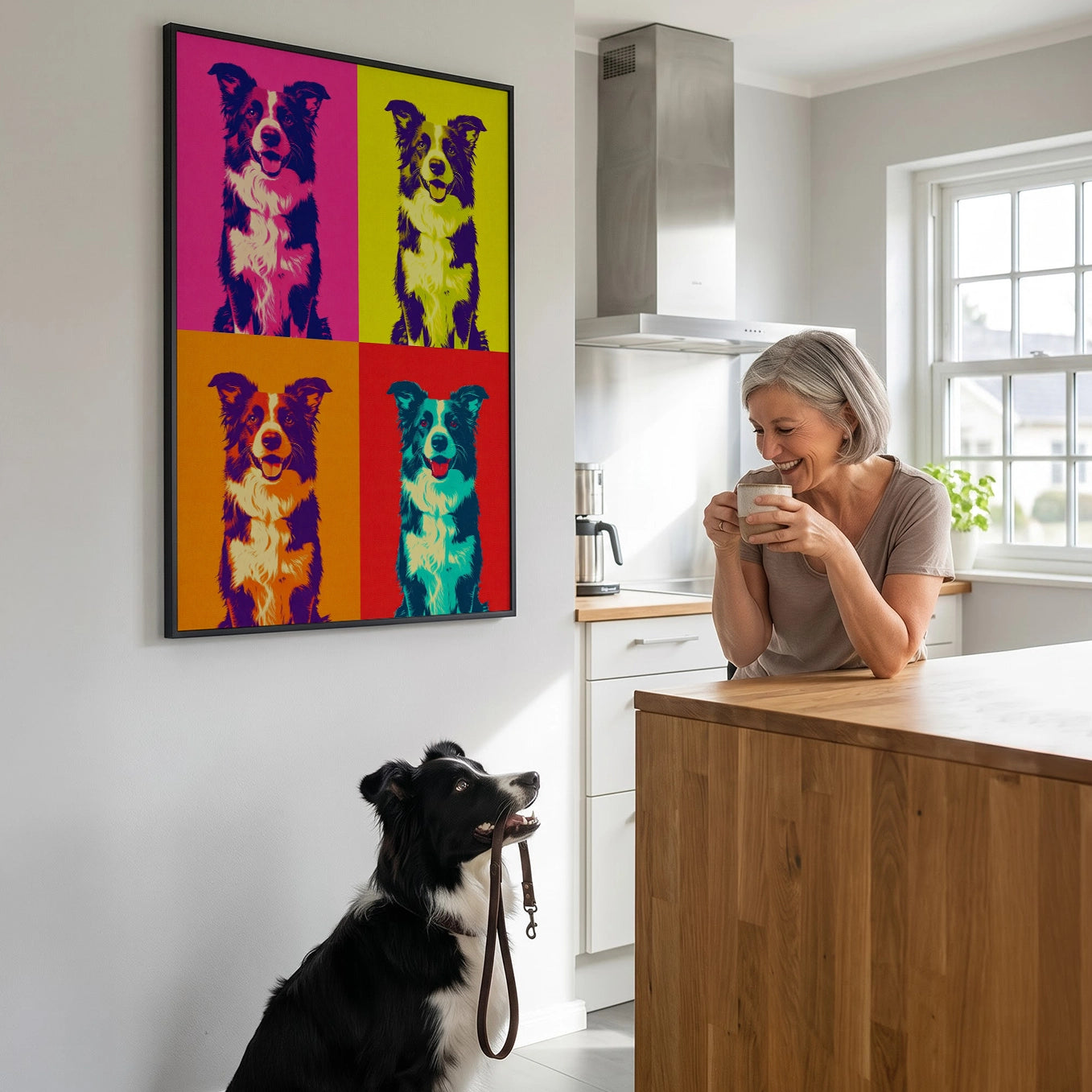 Personalized Poster "Dog Pop Art"