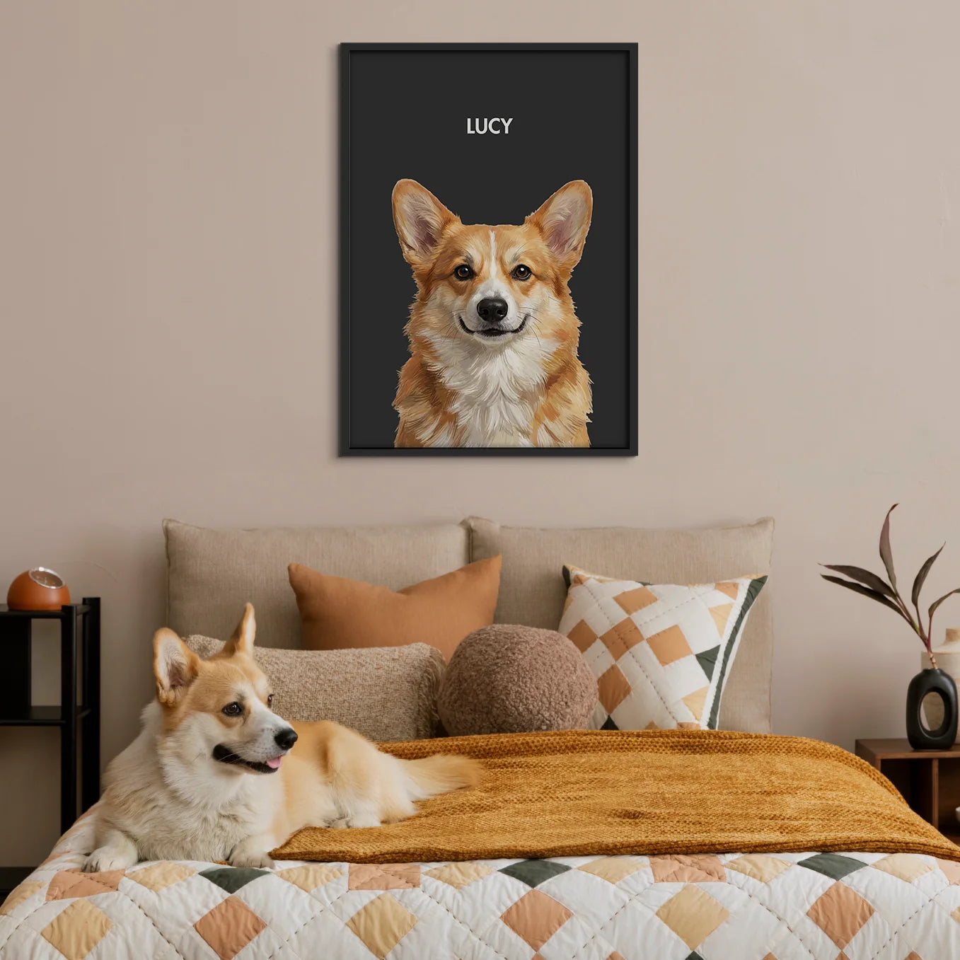 Personalized Dog Poster “Painting”