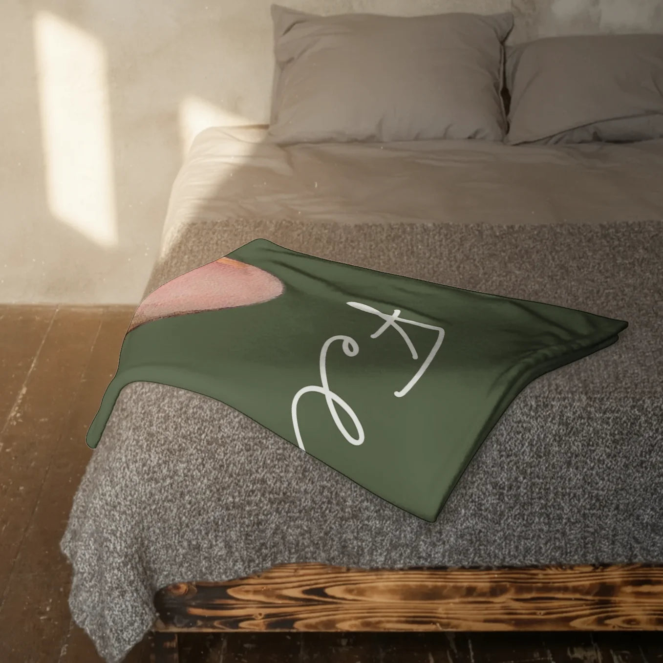 Personalized Cat Blanket "Portrait"