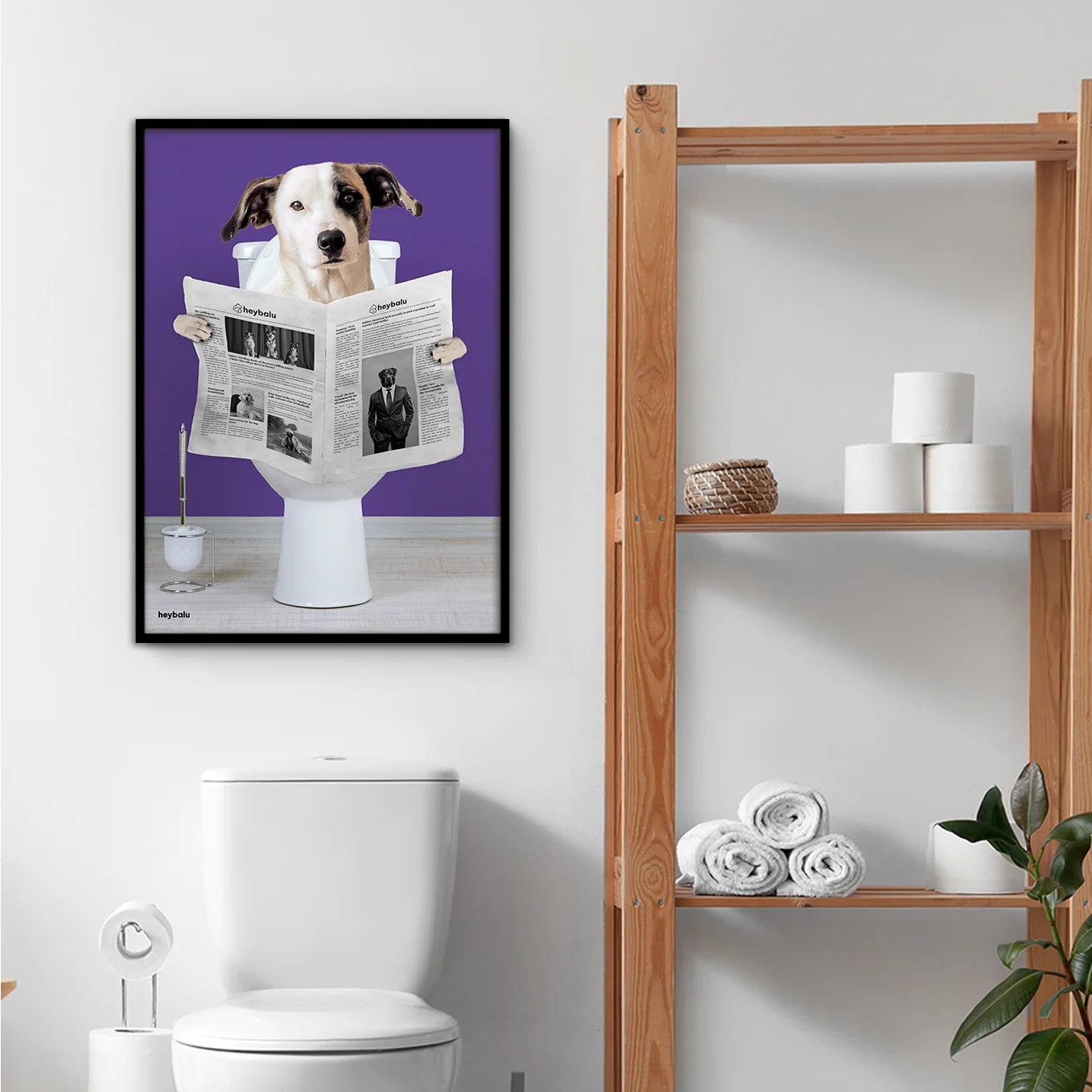 Personalized Dog Poster "Important Meeting"