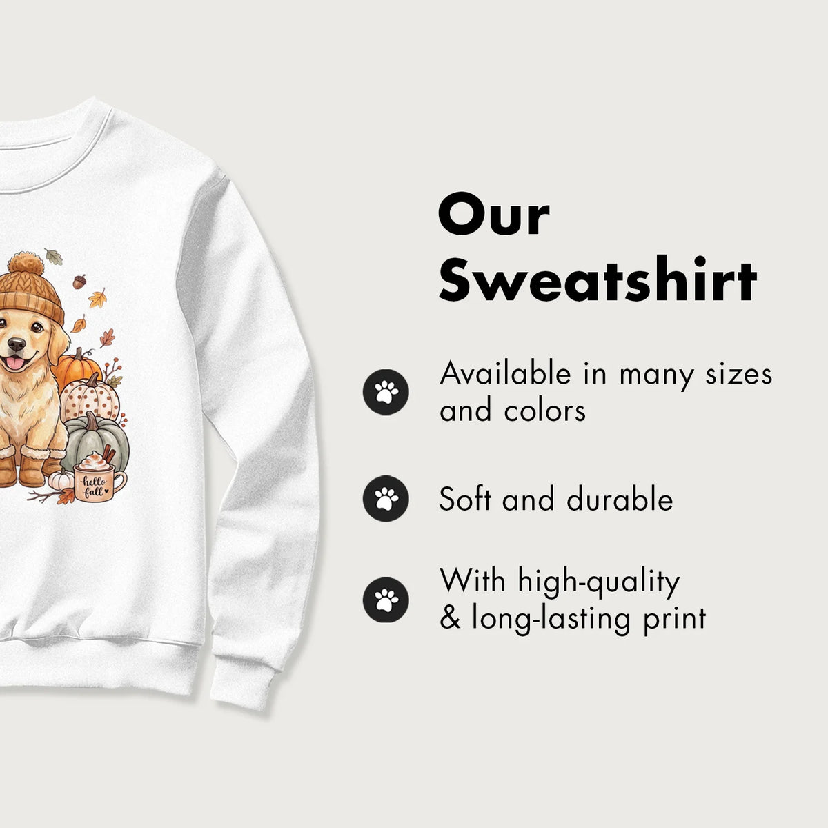 Personalized Sweater "Pet Pumpkin Patch"