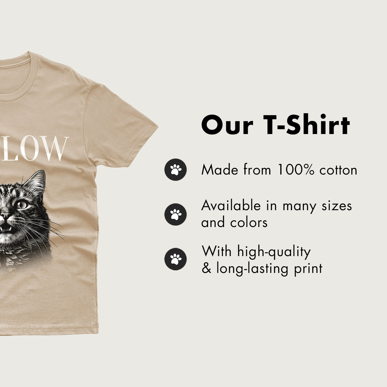 Personalized T-Shirt "Cat Retro"