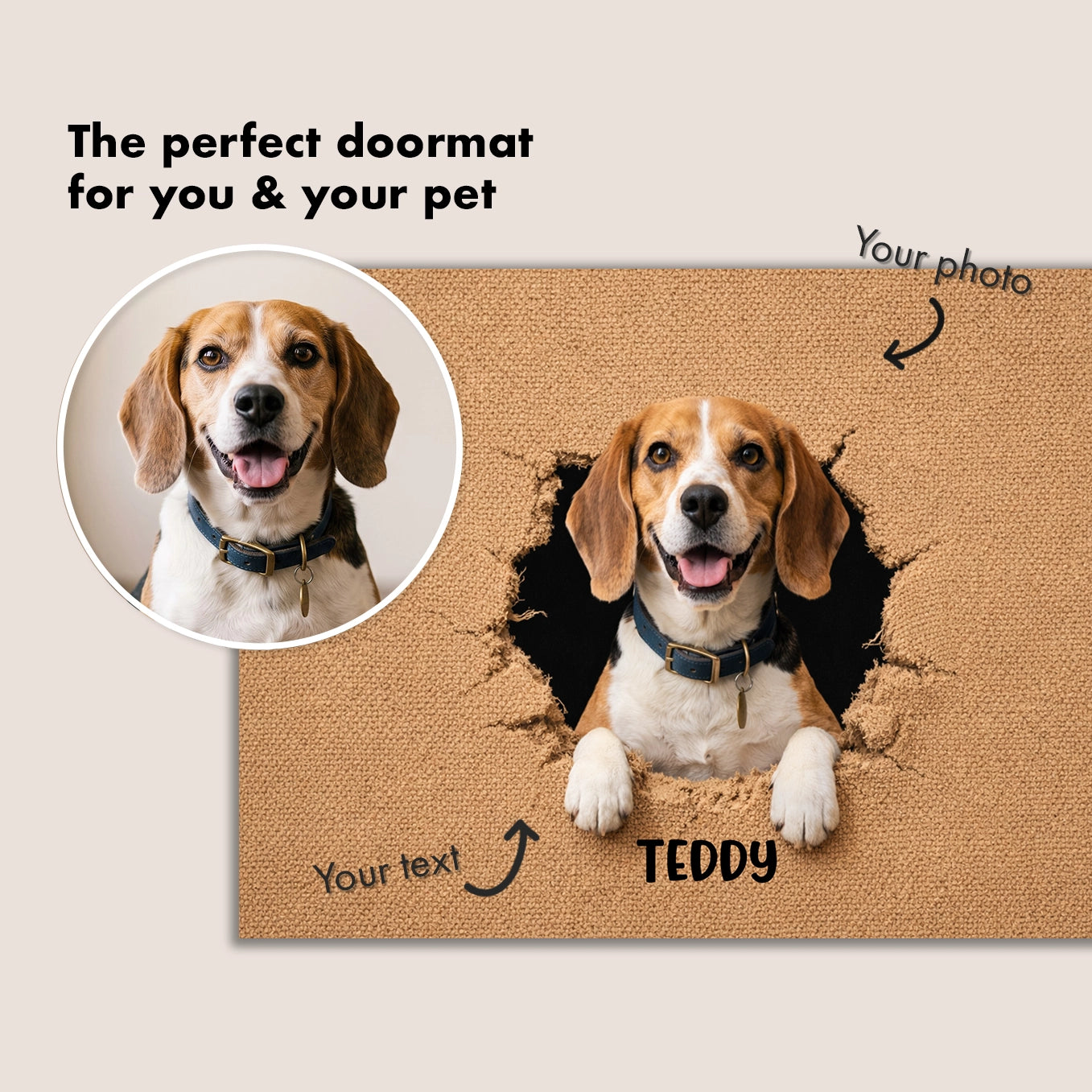 Personalized Doormat “Break Through”