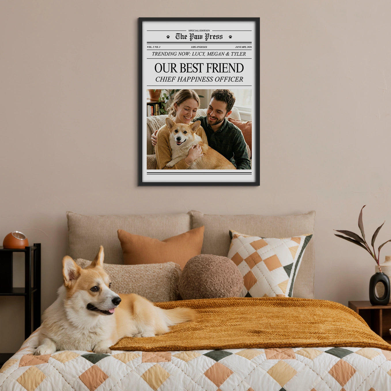 Personalized Poster "Newspaper"