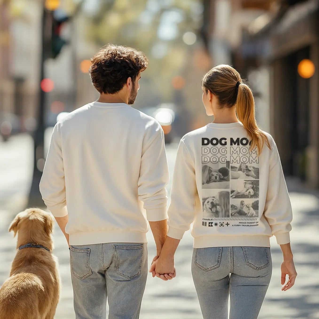 Personalized Sweater "Dog Mom"