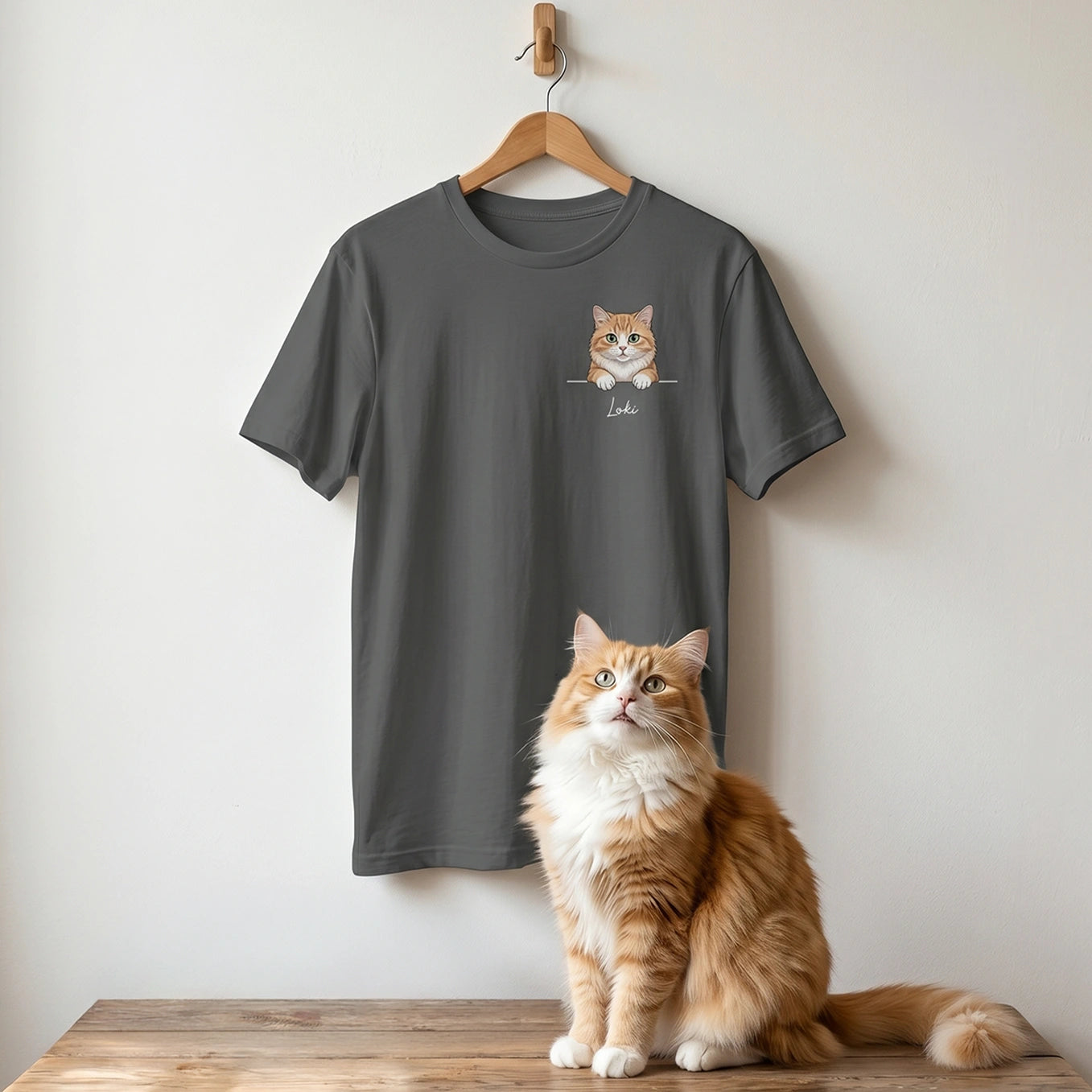 Personalized T-Shirt "Cartoon Cat"