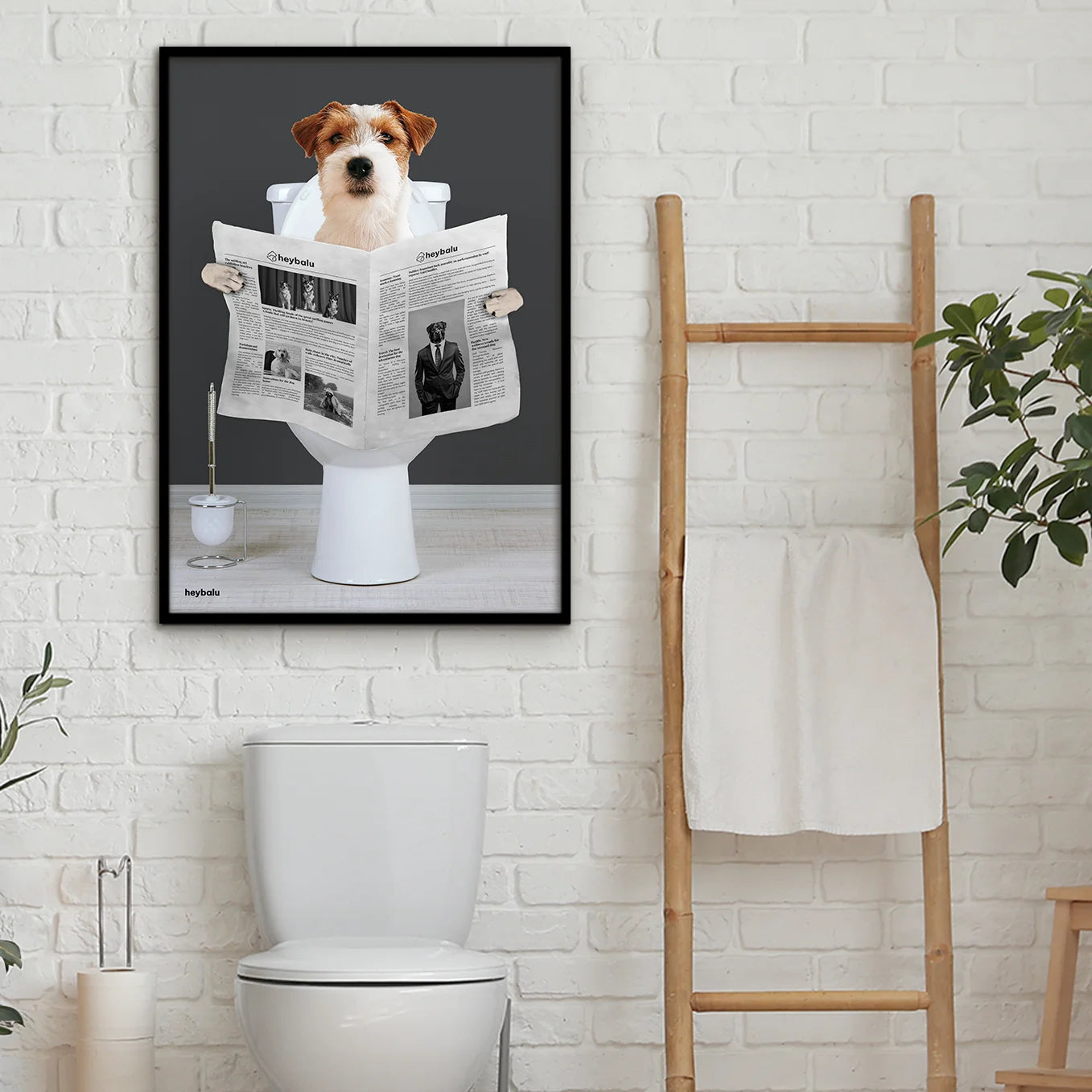 Personalized Dog Poster "Important Meeting"