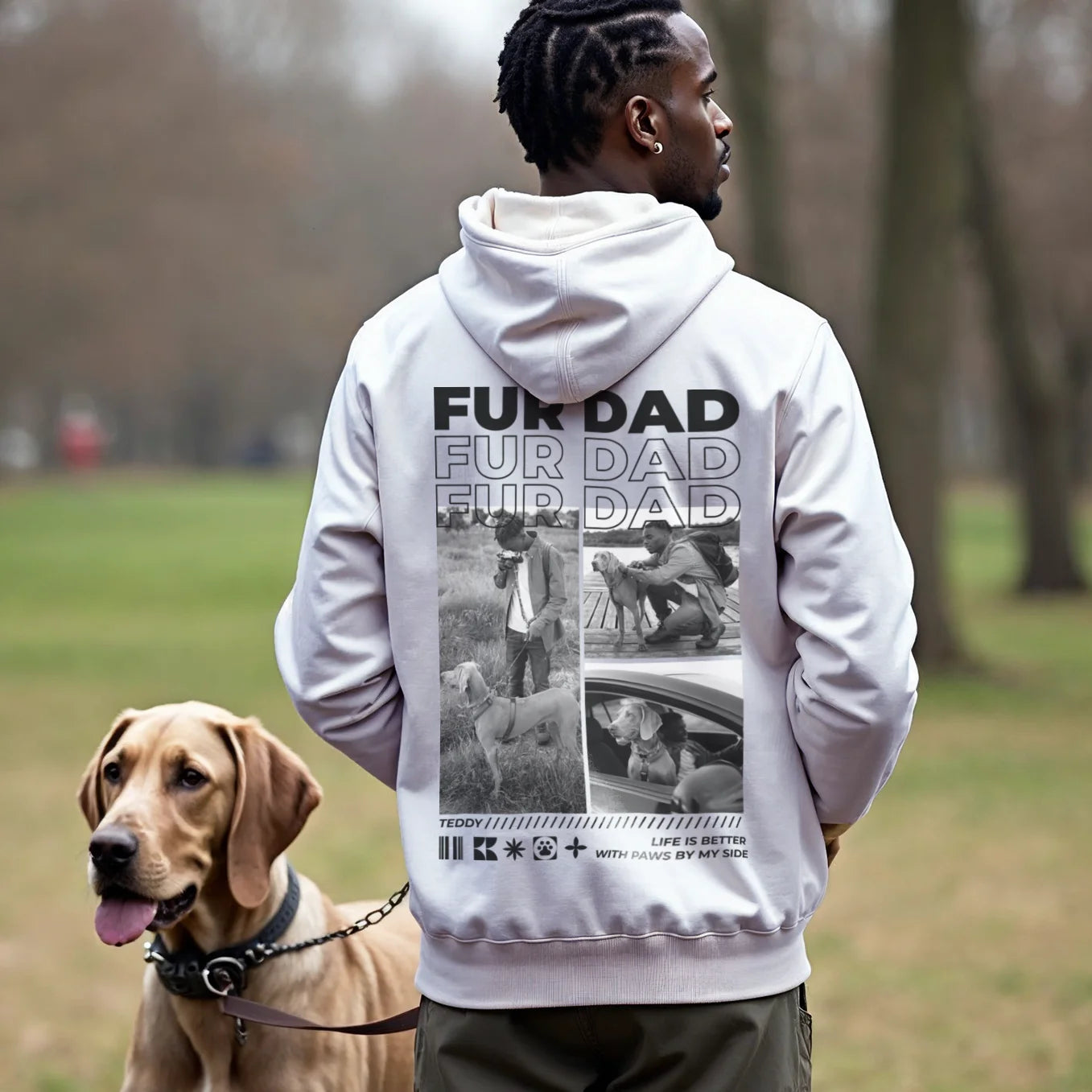 Personalized Hoodie "Dog Dad"