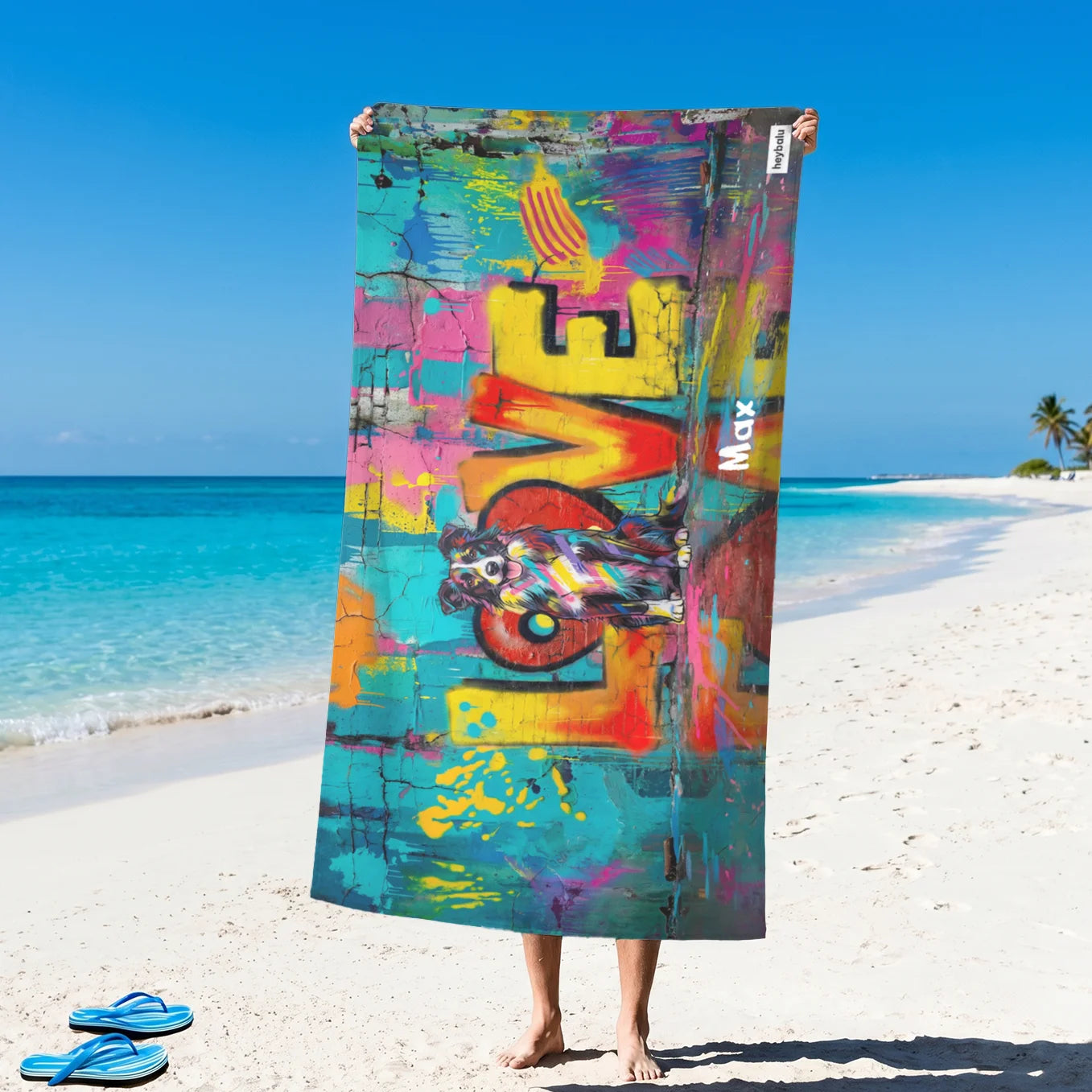 Personalized Towel "Love"