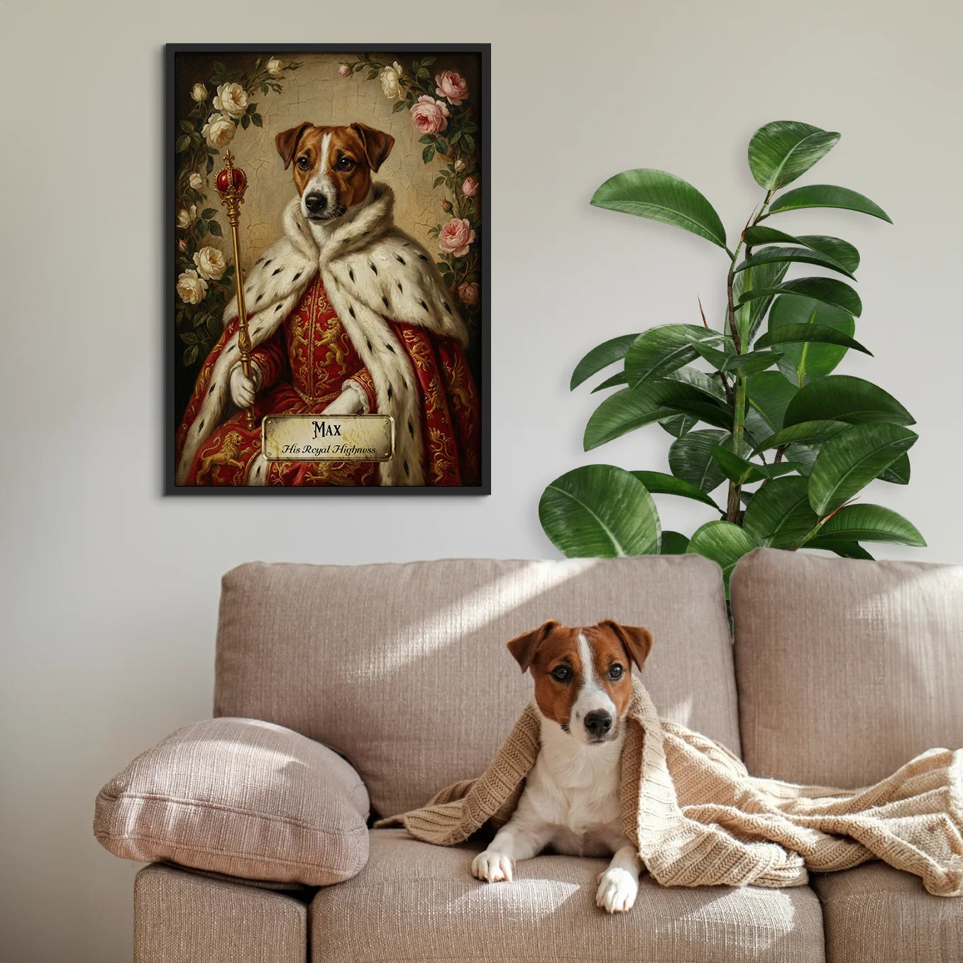 Personalized Dog Poster "Royal"