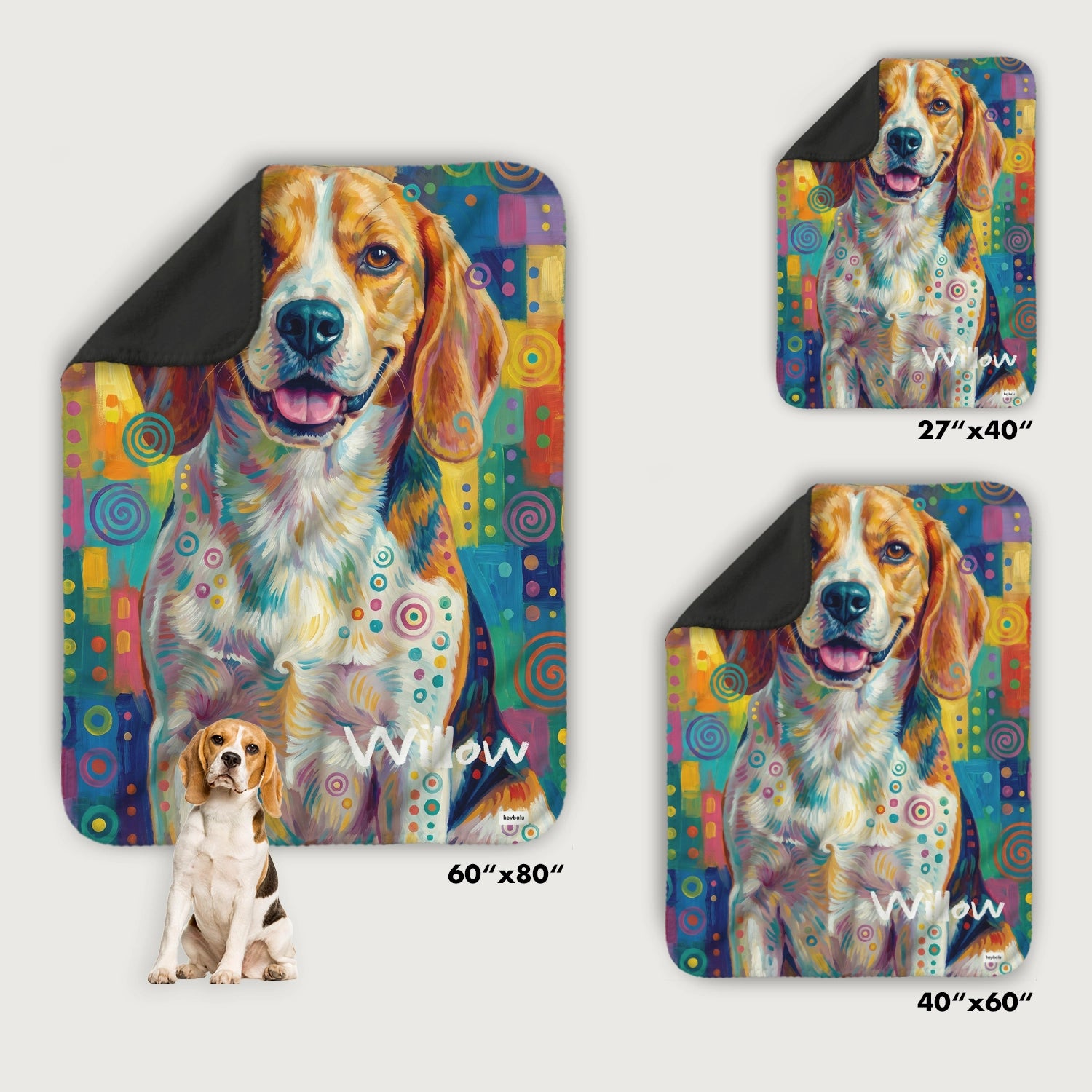 Personalized Blanket "Graffiti"