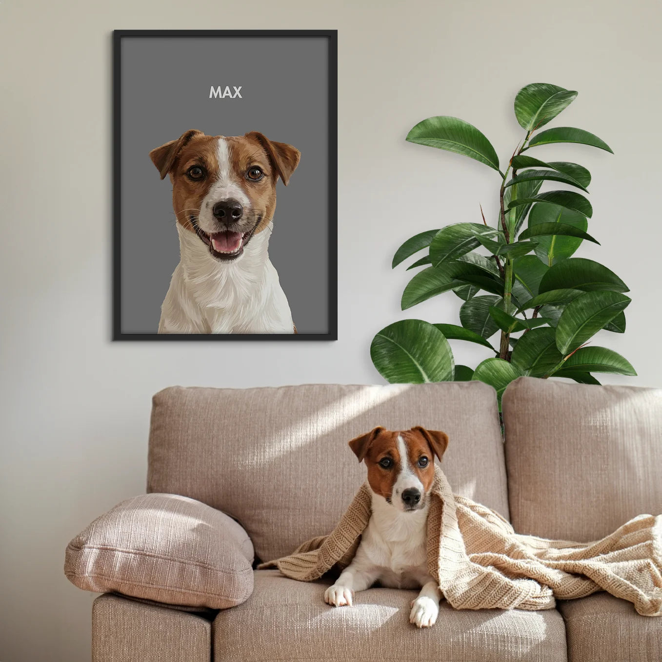 Personalized Dog Poster “Painting”