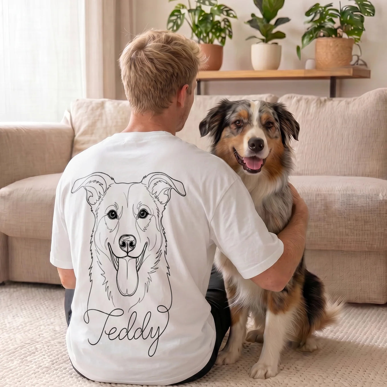 Personalized T-Shirt "Dog Dad"