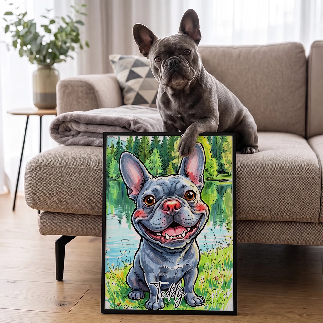 Personalized Poster "Sketch Dog"