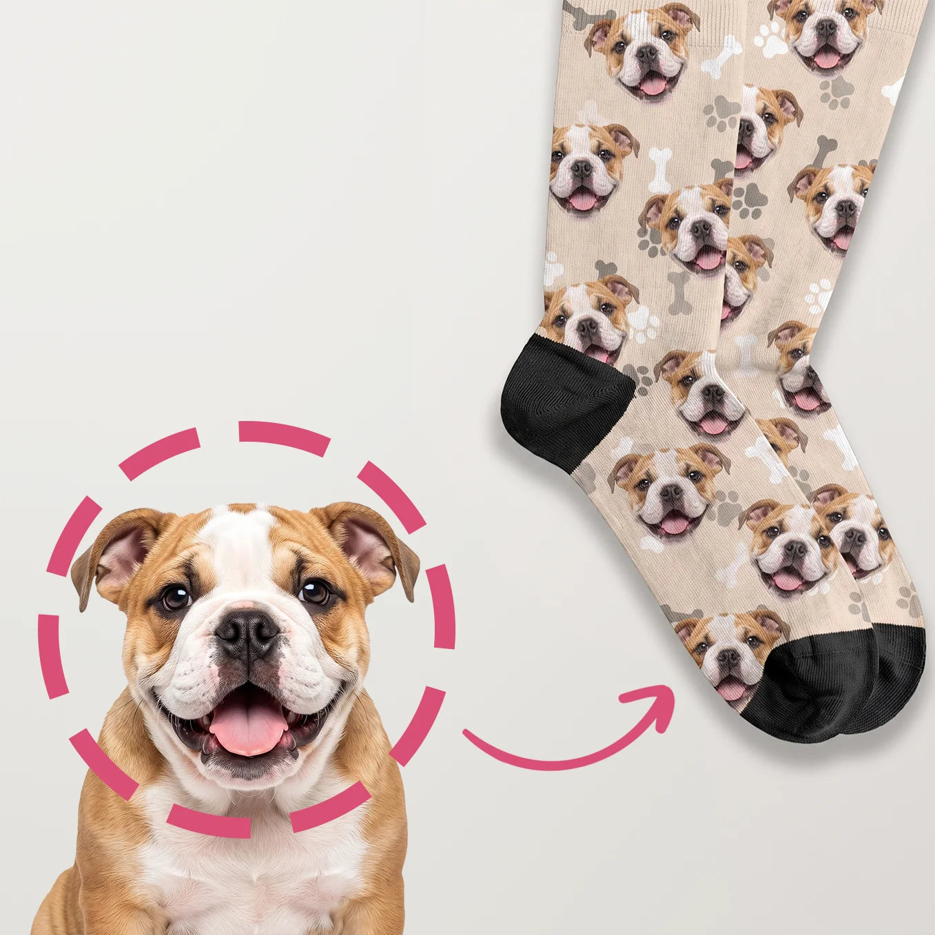 Personalized Socks "Pet Photo"