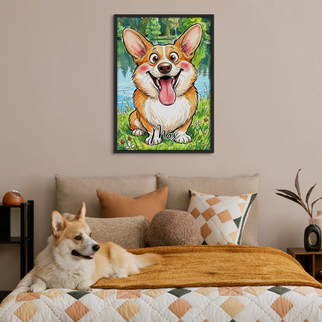 Personalized Poster "Sketch Dog"