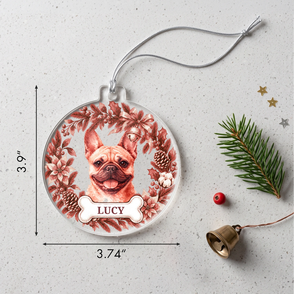 Personalized Christmas Ornament "Pet Photo"