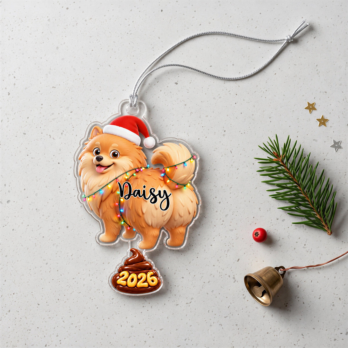 Personalized Ornament "Dog Mom"