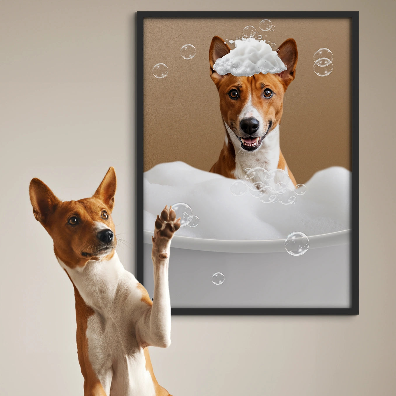 Personalized Poster "Fun in the Tub"