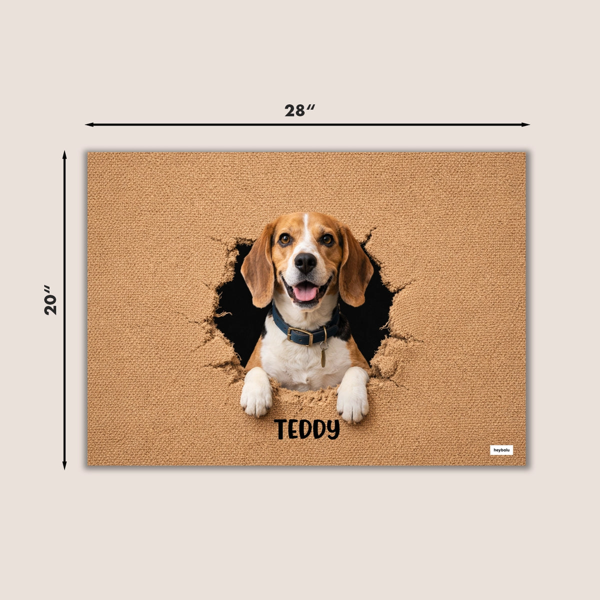 Personalized Doormat “Break Through” – personalisiertes Geschenk – Ansicht 7