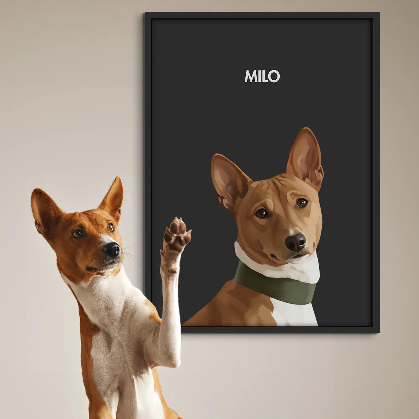 Personalized Dog Poster “Painting”