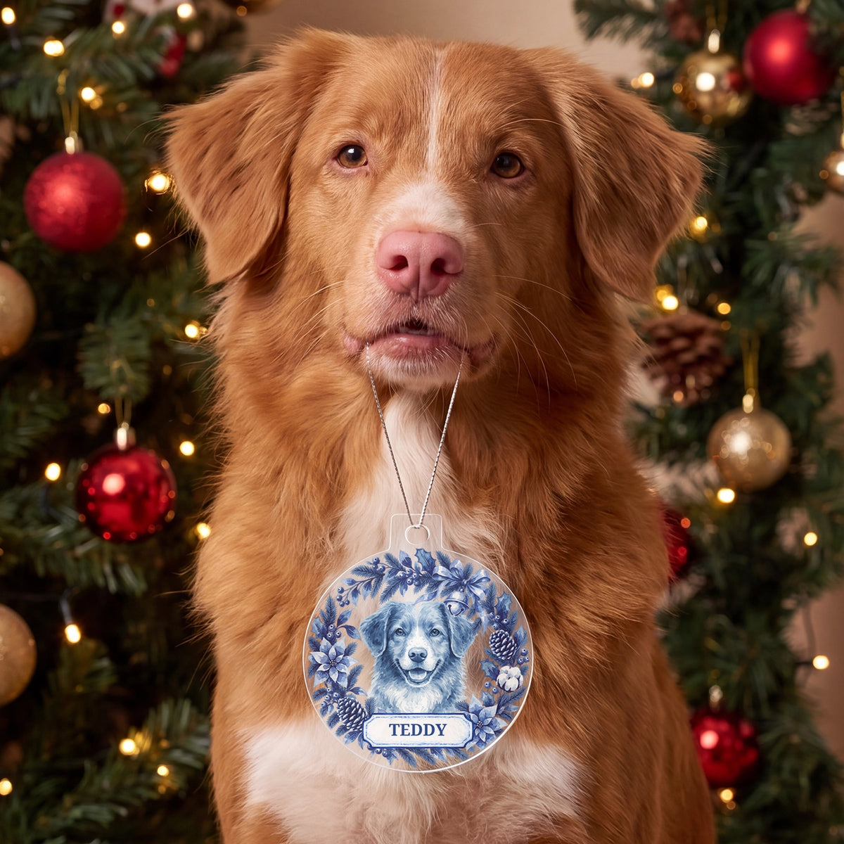 Personalized Christmas Ornament "Pet Photo"