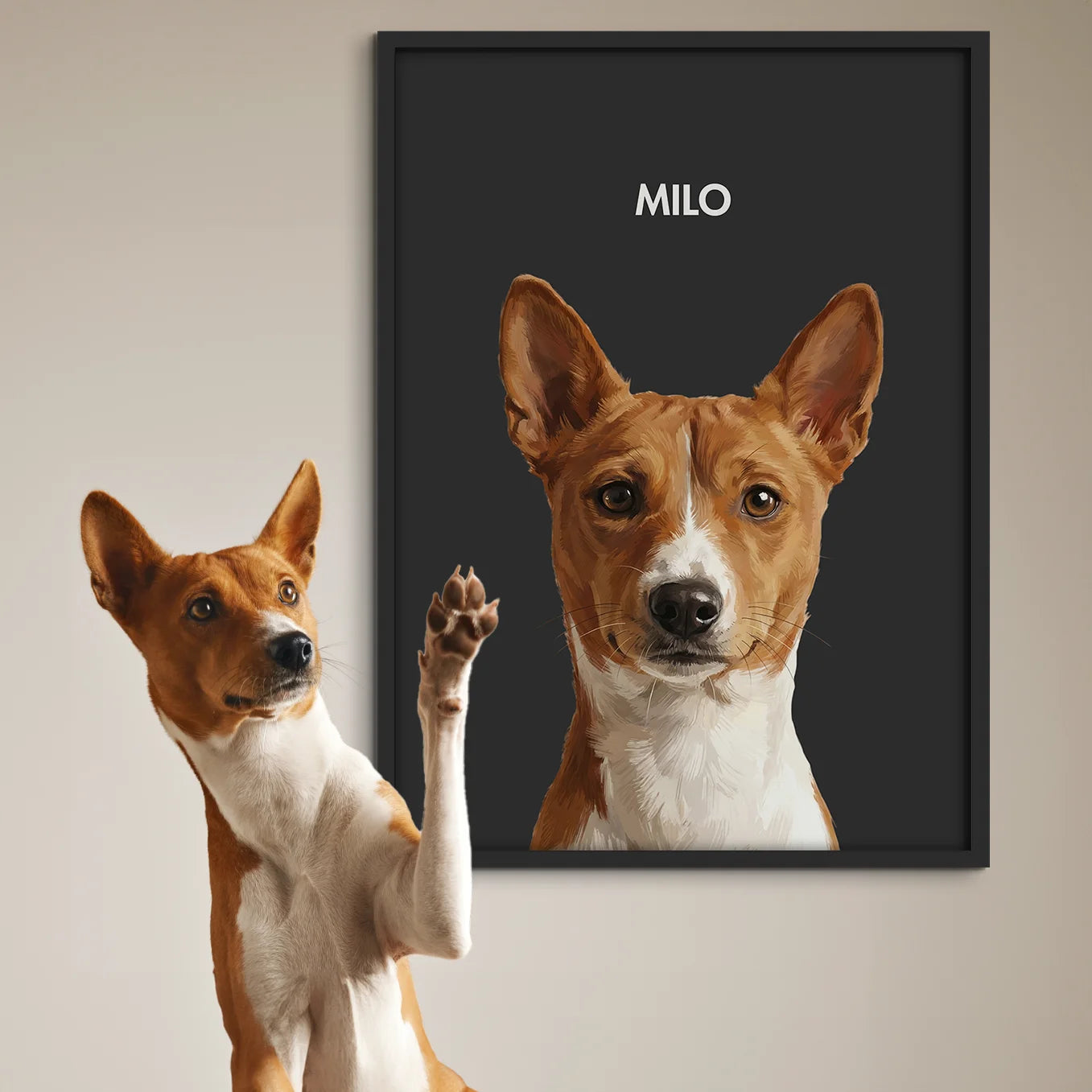 Personalized Dog Poster “Painting”