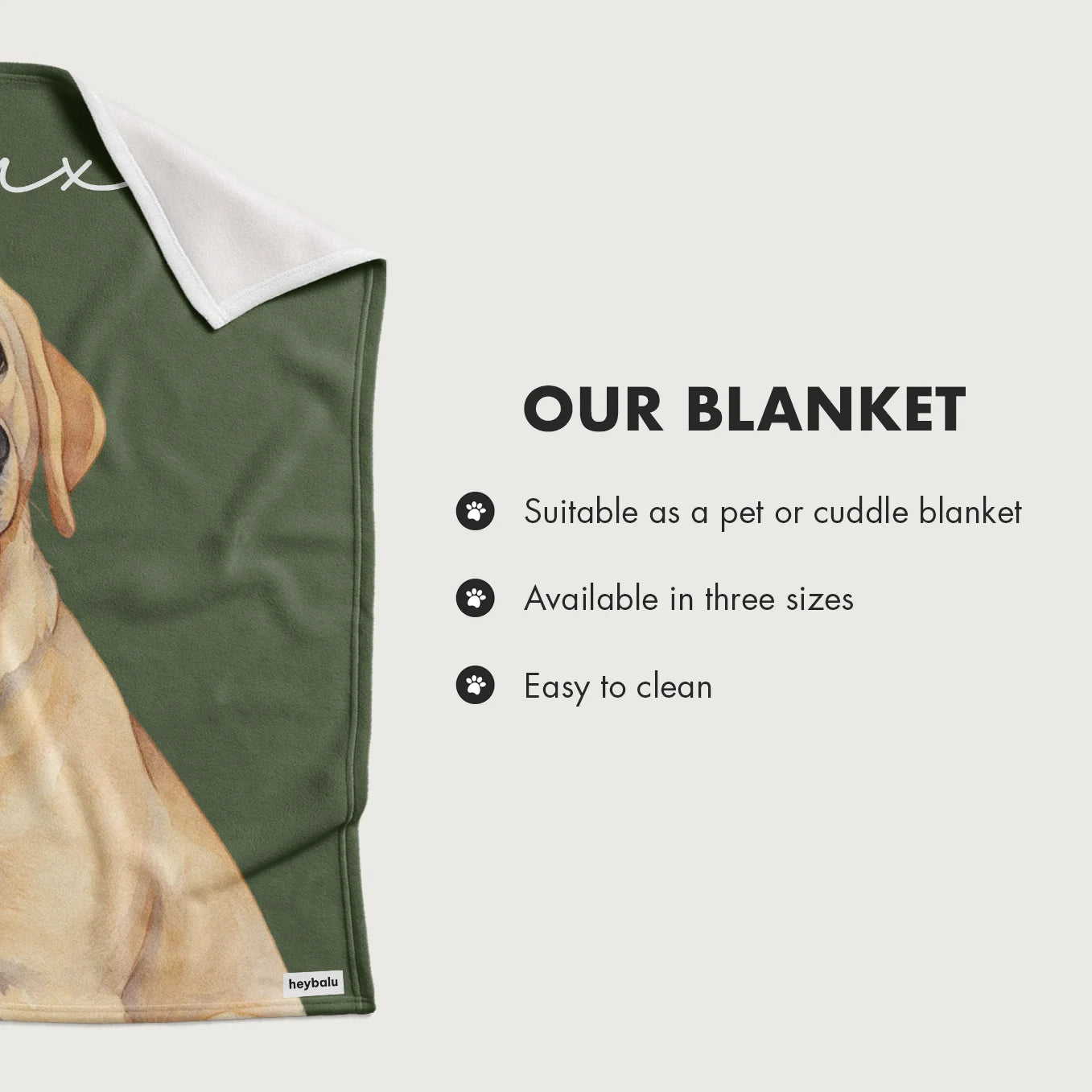 Personalized Blanket "Portrait"