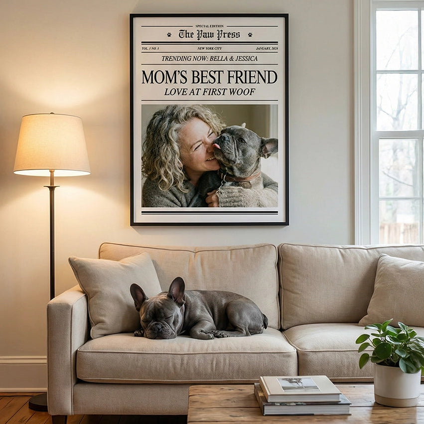 Personalized Poster "Newspaper"